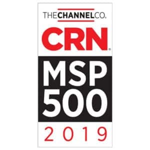 Image of a CRN MSP 500 2020 award, showcasing the MSP company's achievement in being recognized as a top-performing managed service provider. The award features a professional and elegant design with the CRN MSP 500 and 2020 logos prominently displayed. This award signifies the company's exceptional performance and expertise in providing high-quality managed IT solutions and services to its customers. This image provides valuable insights into the MSP company's achievements, making it a useful resource for businesses seeking to partner with a top-performing managed service provider for their IT needs.