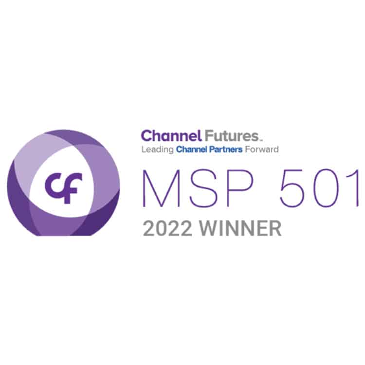 Image of a Channel Futures Leading Channel Partners Forward MSP 501 2020 award, recognizing the MSP company's achievement as a top-performing managed service provider. The award features a professional and modern design with the Channel Futures, Leading Channel Partners Forward, MSP 501, and 2020 logos prominently displayed. This award symbolizes the company's exceptional performance and expertise in providing high-quality managed IT solutions and services to its customers. This image provides valuable insights into the MSP company's achievements, making it a valuable resource for businesses seeking to partner with a top-performing managed service provider for their IT needs.