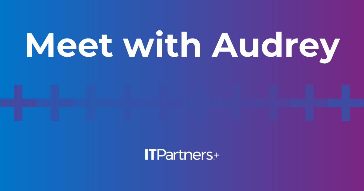 Meet with Audrey D’Andrea - ITPartners+